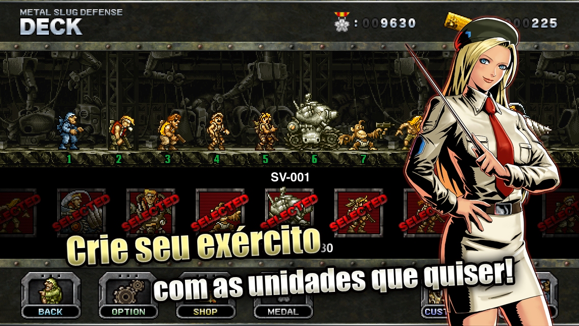  METAL SLUG DEFENSA: captura de pantalla 