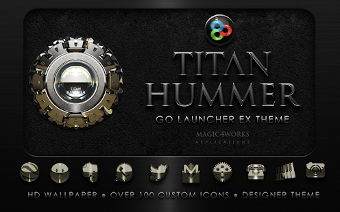 GO Launcher EX theme Hummer