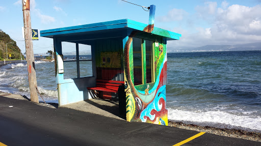 Mahina Bay Bus Stop Mural