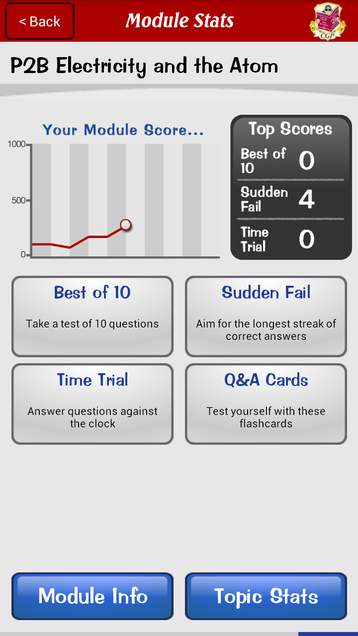 Test &amp; Learn— GCSE Add Science Screen 2