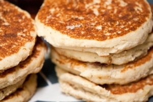 Gluten Free Lemon Almond Pancakes 