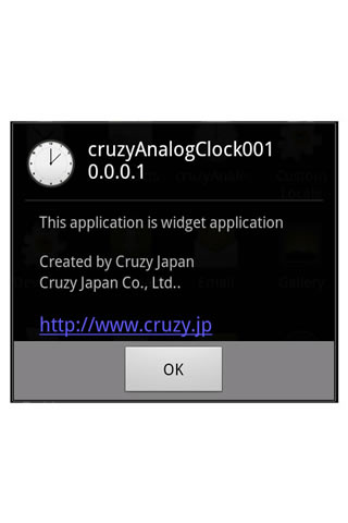 Cruzy Analog Clock 0.0.0.1 Windows u7528 2
