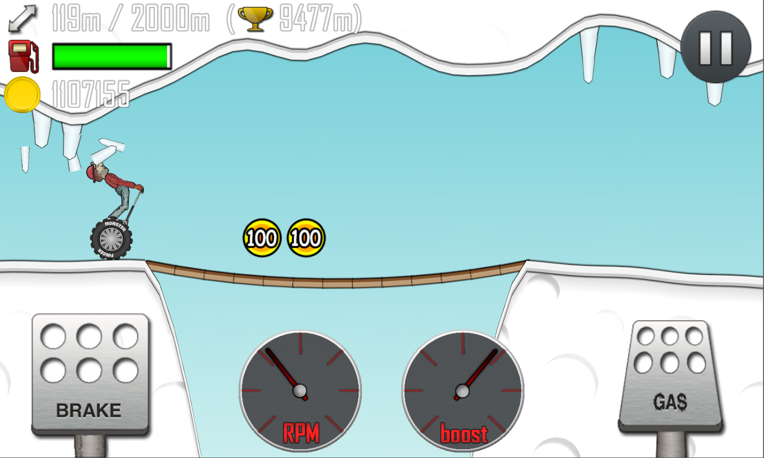   Hill Climb Racing- tangkapan layar 