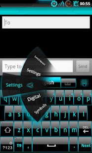 How to download GOKeyboard Theme Glassy Cyan 1.1 unlimited apk for bluestacks