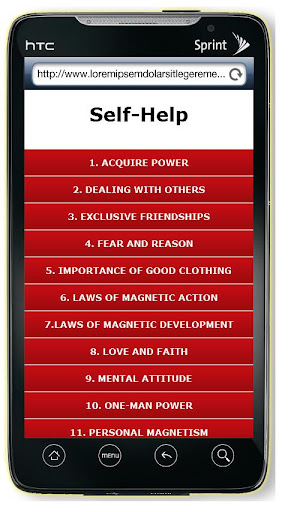 Self Help Book