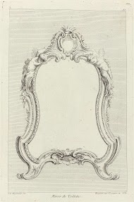 Ontwerp voor een kapspiegel