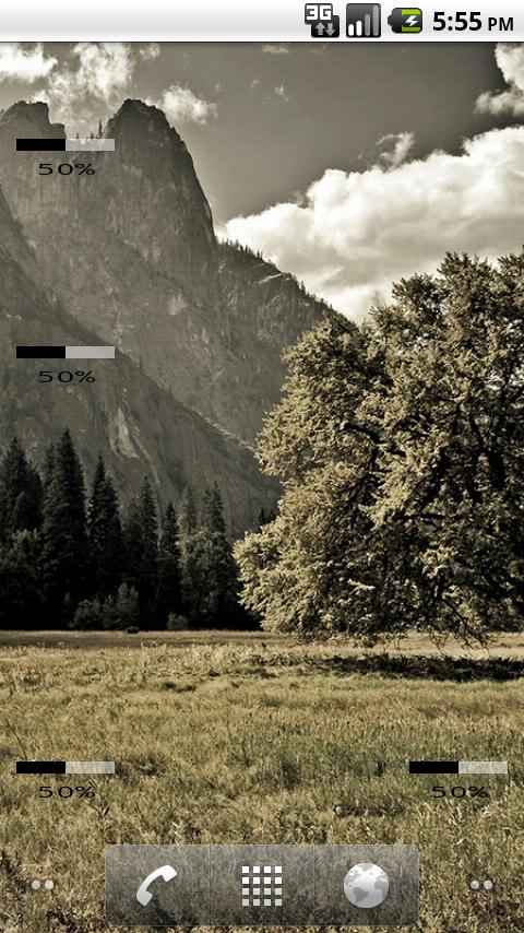 Mono Battery Widget Screen 3