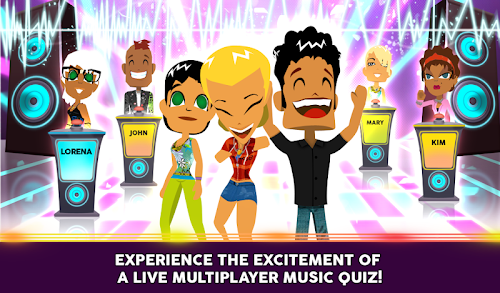 Android application Wazasound Live Music Trivia screenshort