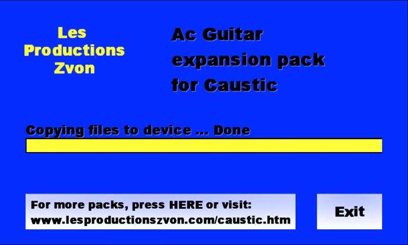 Acoustic Guitar for Caustic Screen 2