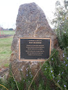 Ray Beddoe Park Stone Marker 