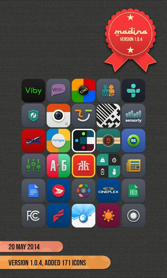 Madina Icon Pro - screenshot