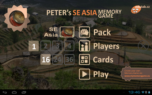 Peter’s SE Asia memory game Screenshots 0