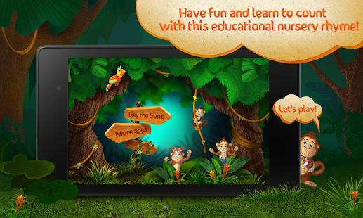 Baby songs: 5 Little Monkeys(圖7)-速報App