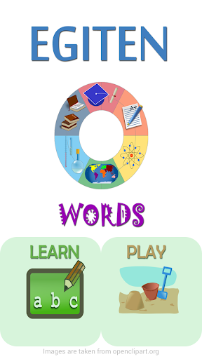 Egiten Words - Çocuk Oyunları