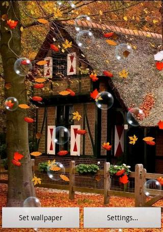 Autumn Pro Live Wallpaper Screen 1