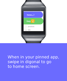 PinAnApp for Android Wear poster 2