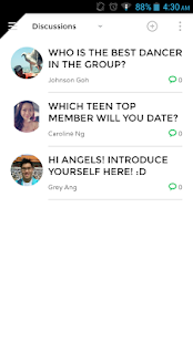 Teen Top (KPOP) Club Screenshots 2