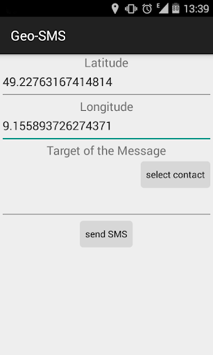 Geo-SMS