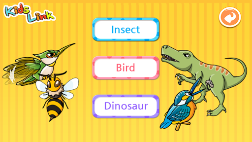 【免費教育App】KidsLink 1 (Bird, Dinosaur)-APP點子