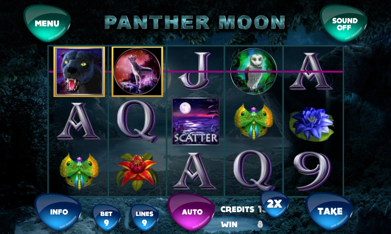 Panther Moon Slot Screen 2