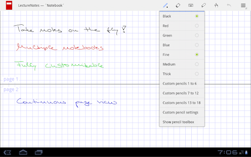 LectureNotes - screenshot thumbnail