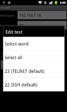 Telnet / SSH Simple Clientのおすすめ画像2