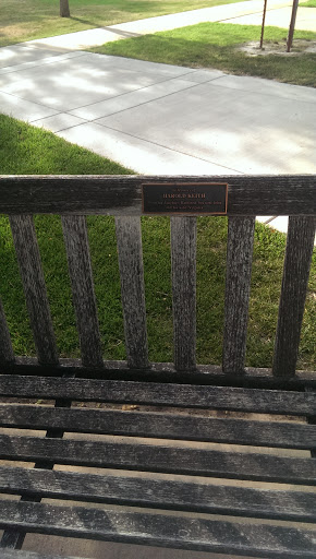 Harold Keith Memorial Bench