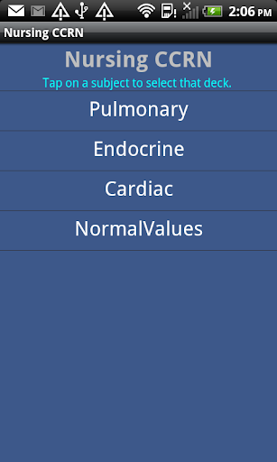 Nursing CCRN