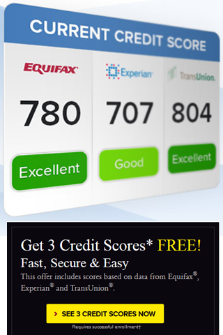 FREE Credit Score Instantly