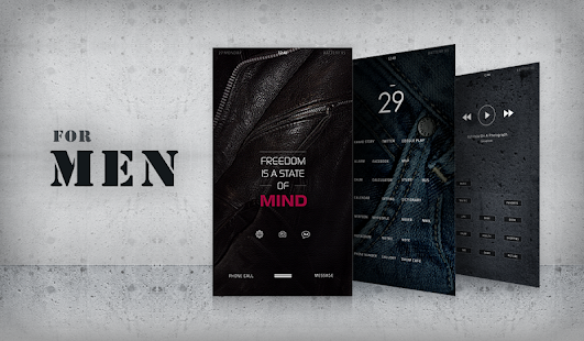 For Men 2 Buzz Launcher Theme Screenshots 0