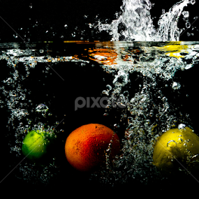 Three Fruits by Adele Price - Food & Drink Fruits & Vegetables