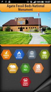 Agate FossilBeds National park - náhled