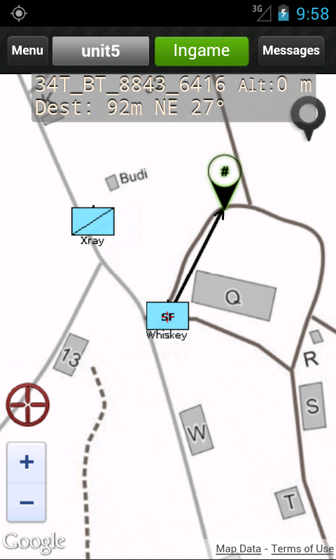 Android application BattleTac airsoft screenshort