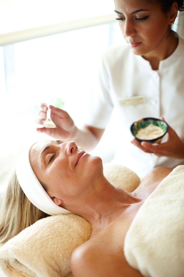 A spa facial leaves you feeling refreshed and rejuvenated on Crystal Symphony.