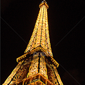 Eiffel by night by Darko Kireta - Buildings & Architecture Other Exteriors