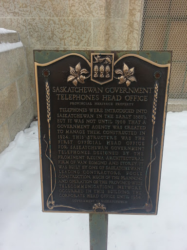Saskatchewan's First Telephone Office