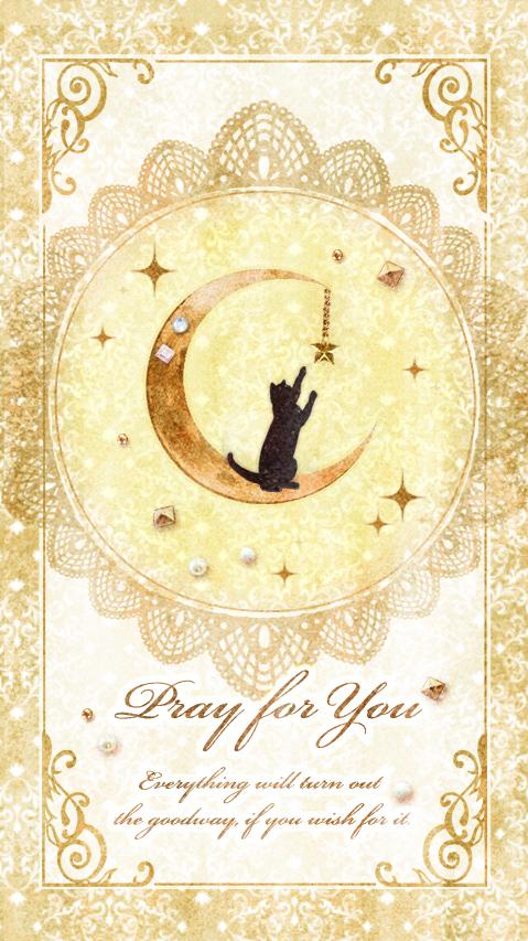Android application Black Cat and Crescent Moon screenshort