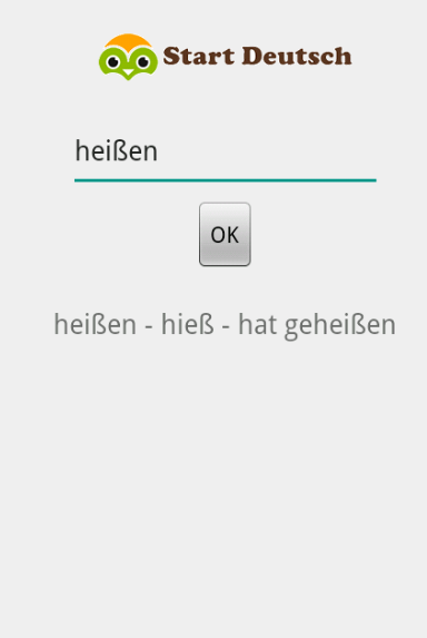 Start Deutsch Verb Screen 3