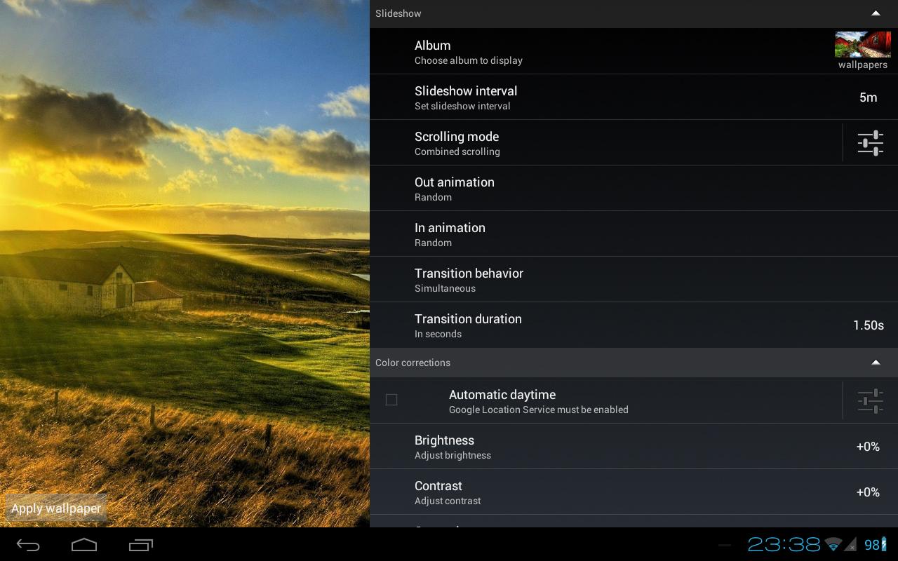 Slideshow HD Live Wallpaper Android Apps on Google Play