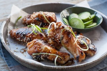 Asian-Style Chicken Wings with Hoisin and Lime