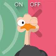 Ostrich - Mobile data toggle  Icon