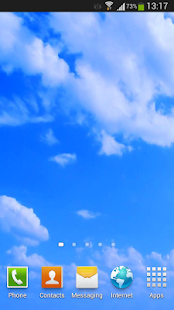 Blue Sky Live Wallpaper HD 3(圖3)-速報App