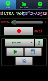 Deluxe Ultra Voice Changer - screenshot thumbnail