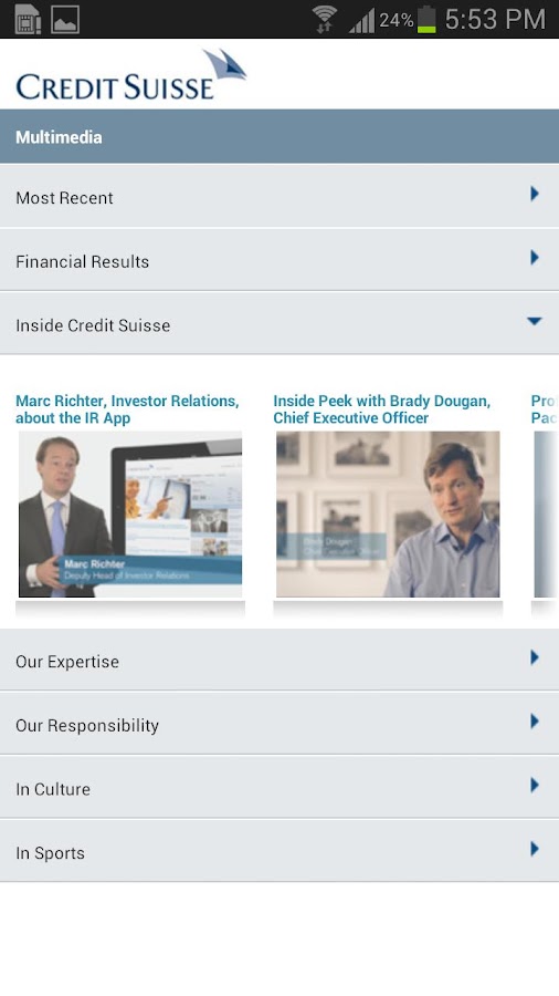 Investor Relations And Media Android Apps On Google Play