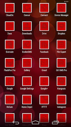 【免費個人化App】VM10 Red Icon Set-APP點子