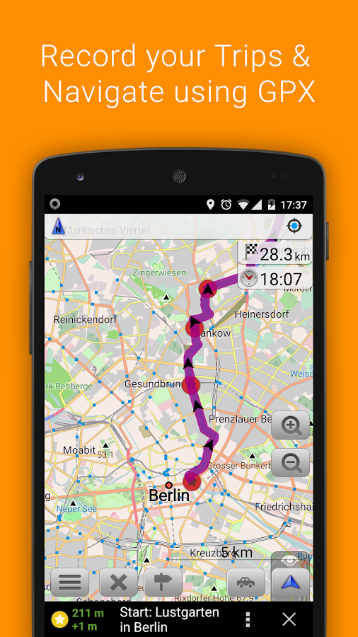 OsmAnd+ Maps & Navigation - screenshot