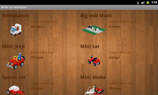 【免費解謎App】Brick car examples-APP點子