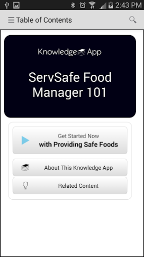 kApp ServSafe Food Training 1