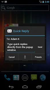 SMS Popup - screenshot thumbnail