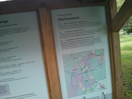Übersichtskarte Oberhaverbeck